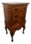 Walnut Chest of Drawers Cabriole Legs Shell Serpentine 1930s Postage Available For Sale