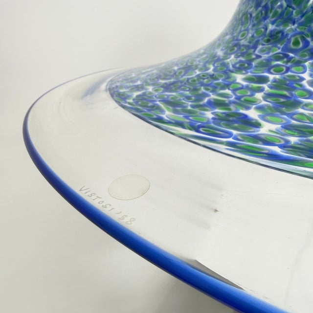 Neverrino Pendant Lamp in Blue Murano Glass by Gae Aulenti for Vistosi, Italy, 1970s For Sale - Image 6 of 18