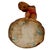 Sculpture Materials Mid 20th Century Native Boy W/ Fruit Offering Ceramic Hand Painted Sculpture For Sale - Image 7 of 7