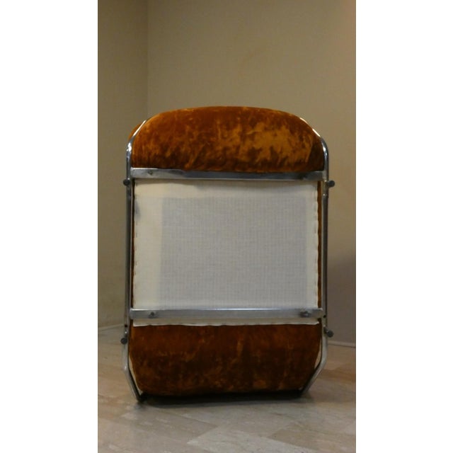 Modular 3-Seater Sofa in Steel and Velvet by Adriano Piazzesi, Italy, 1970s, Set of 3 For Sale - Image 11 of 15