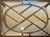 Transitional Vintage Rectangular Mahogany and Glass Top Coffee Table For Sale - Image 3 of 9