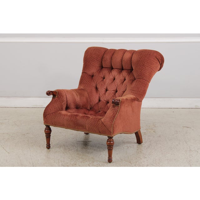 Traditional Stickley Leopold Upholstered Armchair For Sale - Image 3 of 17