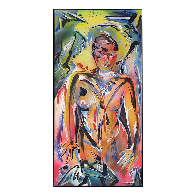 Charles Nihoul, Mixed Composition, Belgium, 1989 For Sale