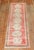 Vintage Zabihi Collection Red Turkish Oushak Narrow Runner - 2'4" x 7'6" For Sale - Image 9 of 9