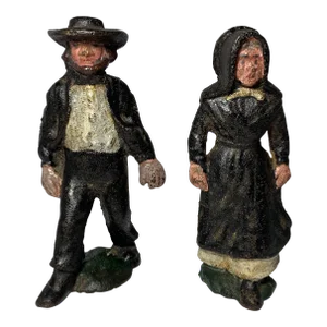 Cast Iron Country Couple