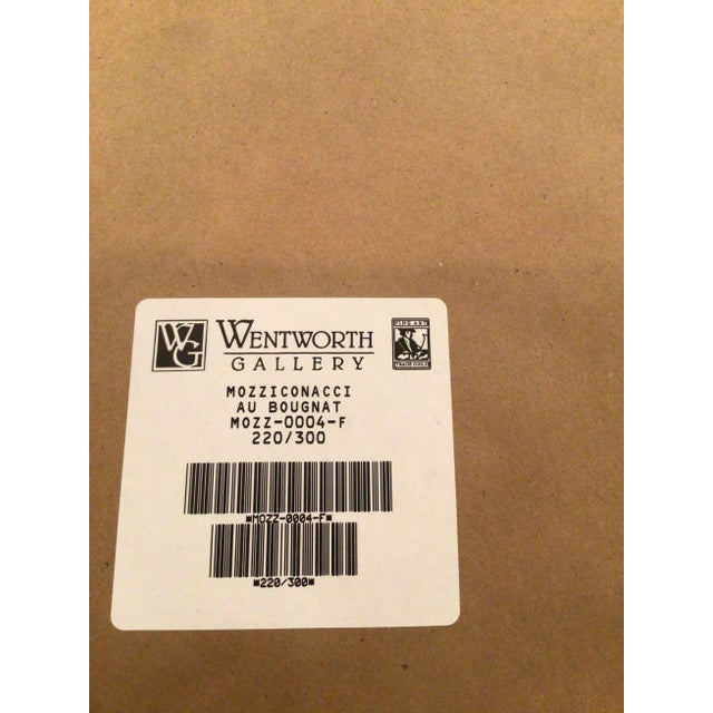 1980s "Au Bougnat" Parisian Shop Lithograph Numbered 220/300 Angelo Mozziconacci, Framed For Sale In New York - Image 6 of 12