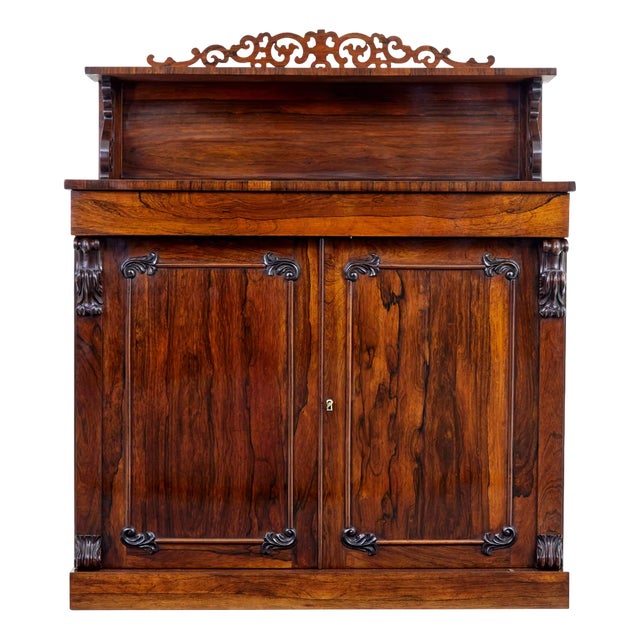 Antique Regency Sideboard in Palisander, 1820 For Sale