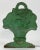 Vintage Cast Iron Flower Basket Door Stop For Sale - Image 4 of 6