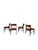 Brown Model 110 Chairs by Ico Parisi for Cassina, 1960s, Set of 4 For Sale - Image 8 of 8