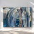 Blue Mary Heebner 'Africa,' Monumental Signed Abstract Painting, 1988 For Sale - Image 8 of 18
