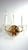 Antique Brass and Lead Crystal Wall Lamps from Palwa, 1960s, Set of 2 For Sale - Image 4 of 7