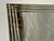 Large Brass Beveled Facet Cut Rectangular Mirror, 1980s For Sale - Image 5 of 13