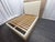 Linen Rh Restoration Hardware Ligné Fabric Panel Bed Queen | Light Brushed Oak | Natural Performance Linen Weave For Sale - Image 8 of 18