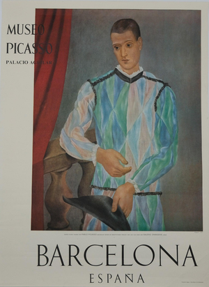 Arlequin Poster after Pablo Picasso