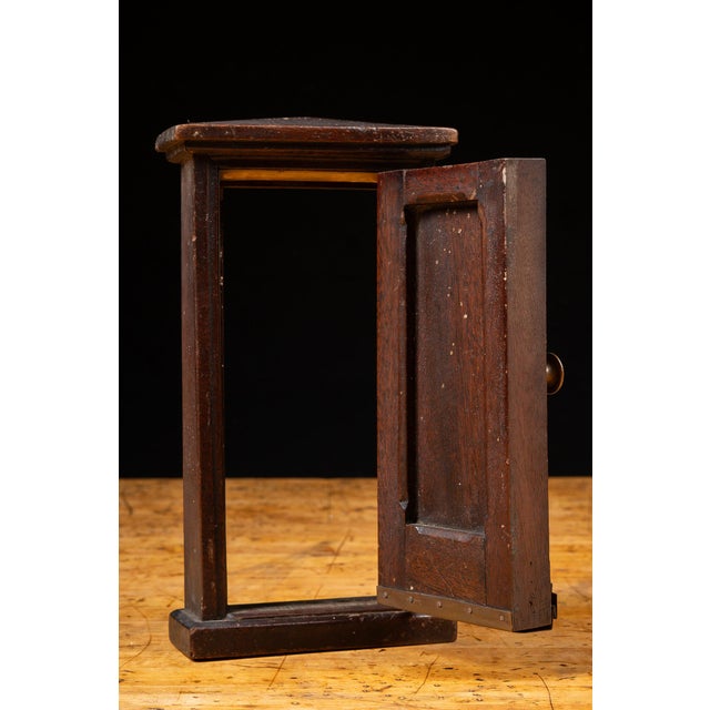 Wood Late 19th Century Architectural Panel Door Salesman Sample For Sale - Image 7 of 10