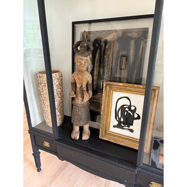 Early 20th Century Carved African Fertility Sculpture For Sale - Image 11 of 11