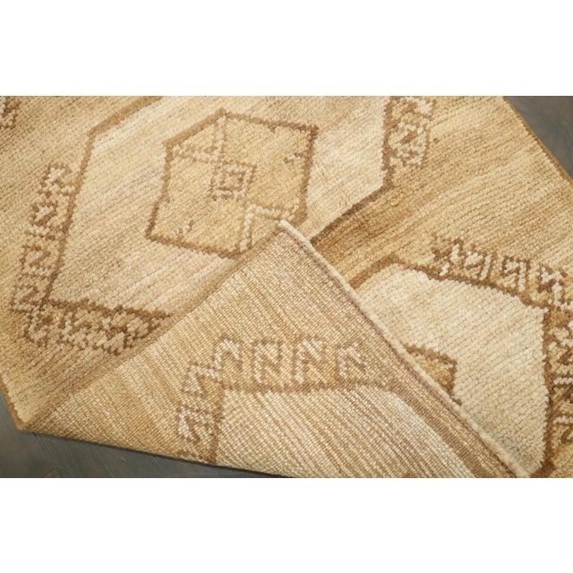 Mid 20th Century Vintage Zabihi Collection Geometric Tribal Turkish Runner - 2'7" x 7'10" For Sale - Image 5 of 8