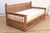 Wood Artisanal 84" Reclaimed Teak Mousharabi Sofa For Sale - Image 7 of 9