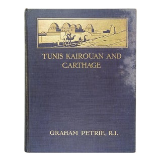 Antique 1908 Tunis, Kairouan and Carthage Book For Sale