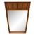 Mid-Century Modern Lane Walnut & Rosewood Mirror For Sale