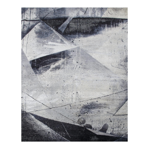 Hand Knotted Modern Wool & Silk Rug. 11'11" X 15'01"