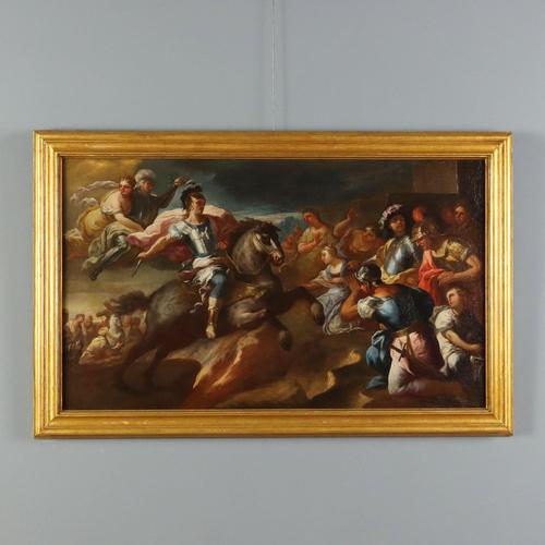 The Triumph of Alexander the Great, 17th Century, Oil on Canvas For Sale - Image 13 of 13