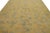 Handmade Needlepoint Wool & Silk Rug in Green and Gold Color With Allover Design For Sale In New York - Image 6 of 9