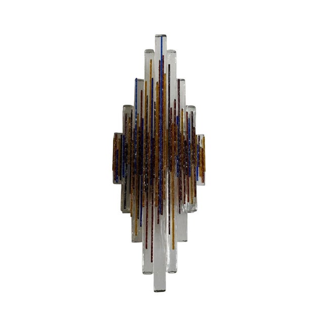 Metal Large Wall Lamp by Albano Poli for Poliarte, 1970s For Sale - Image 7 of 7