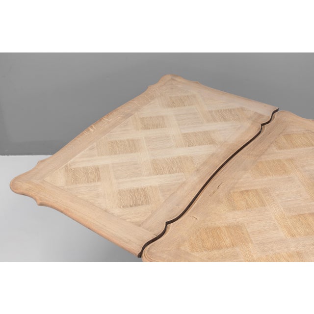 Vintage Draw Leaf Table, 1930 For Sale - Image 6 of 12