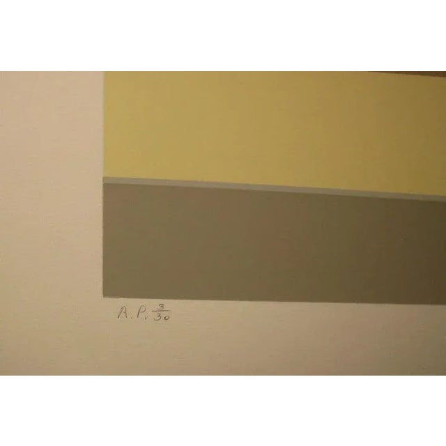 Mid 20th Century 10am Elevated Entrance Upper Broadway Nyc New York City Subway Silkscreen by Saul Chase For Sale - Image 5 of 10