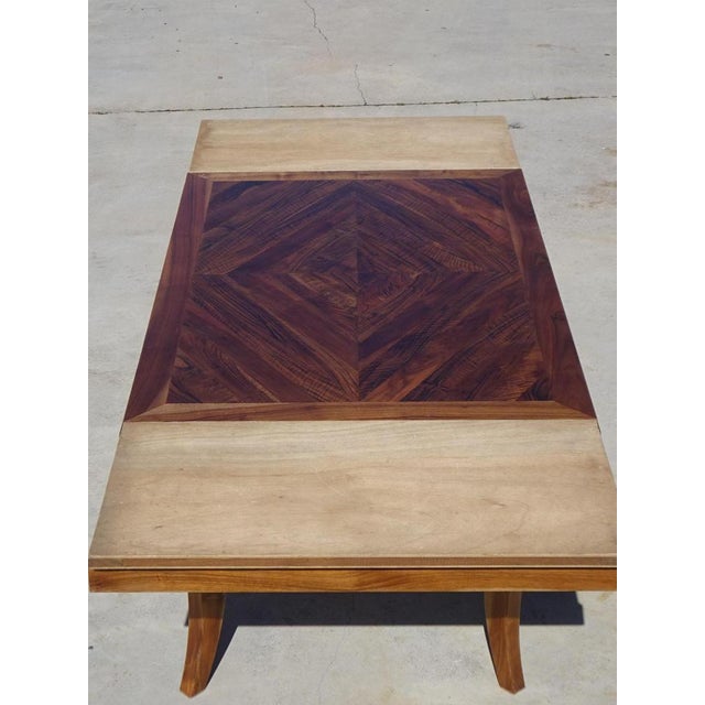 Walnut Extendable Dining Table, 1950s For Sale - Image 16 of 18