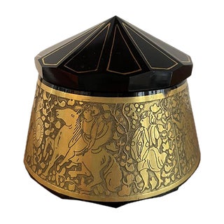 Box with Lid from Moser Karlsbad, 1930s For Sale