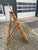 Beautiful folding library ladder. France, 1950s. Solid, well-crafted quality. The solid oak has been professionally...