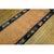 1920s Apricot Open Field Geometric Antique Chinese Peking Carpet 2'4" X 8'9" Rug For Sale - Image 9 of 10