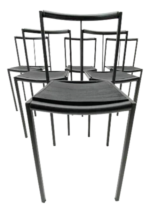 Stackable Chair by Maurizio Peregalli for Zeus Noto, 1980s