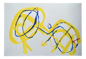 Pierre Tal Coat, Abstraction, Original Lithograph, 1962