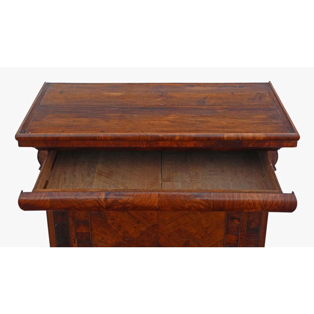 Antique Queen Anne Inlaid Burr Walnut Escritoire Desk, Early 18th Century For Sale - Image 6 of 14