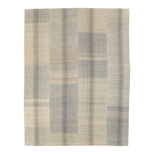 Galerie Shabab Collection Mid-20th Century Turkish Flatweave Kilim Room Size Carpet For Sale