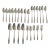 Vintage Nobility Plate Silver-Plated Flatware—Set of 24 For Sale