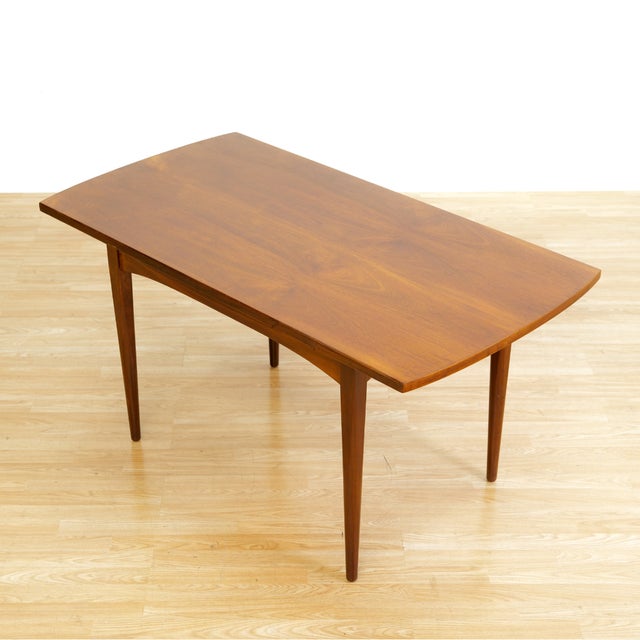 Mid Century Extending Dining Table Attributed to Elliots of Newbury For Sale - Image 9 of 9