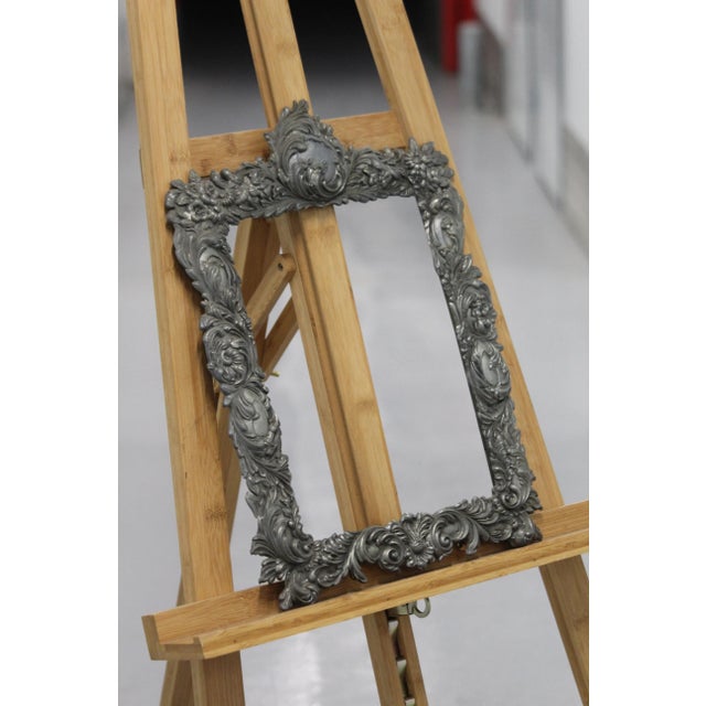 Large Baroque Photo Frame, 1950s For Sale - Image 12 of 12