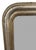 Exquisite 19th century Louise Philippe mirror with original antiqued glass. Rare Gilver Giltwood