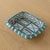 Green 1950s French Ceramic Dish by Robert Picault, Vallauris For Sale - Image 8 of 13