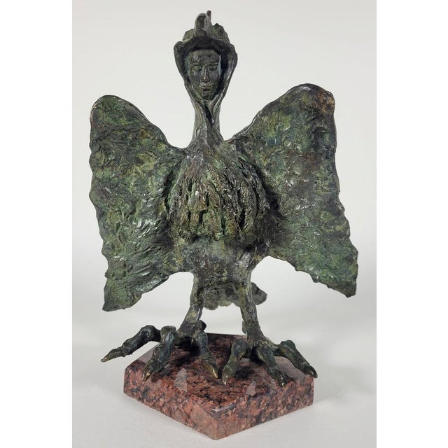 Late 20th Century Chimera I Bronze by T. Ganar For Sale - Image 10 of 10