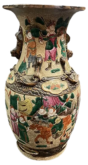 Chinese Nankin Porcelain Vase