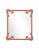 Contemporary Fleur Home Carnival St. Roch Rectangle Mirror in Red Earth, 36x48 For Sale - Image 3 of 3