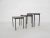 Vintage Nesting Tables in the Style of Pastoe, 1950s, Set of 3 For Sale - Image 9 of 9
