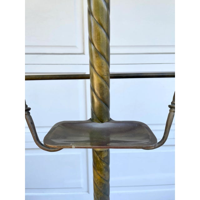 Early 20th Century Early 20th Century Art Deco Solid Brass Gentleman's Valet For Sale - Image 5 of 13