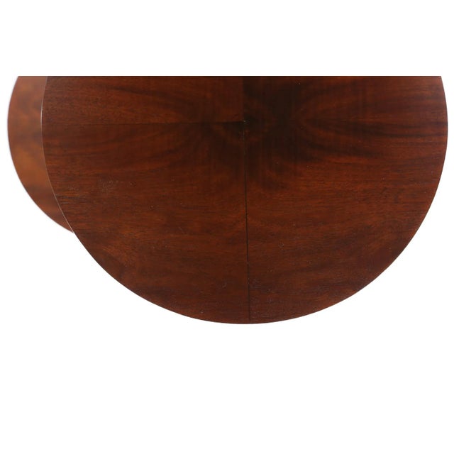 Brown French Tubular Gueridon, 1930s For Sale - Image 8 of 11