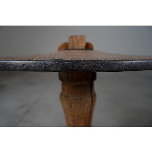 Antique Spanish Oak Side Table, 1900s For Sale - Image 5 of 8